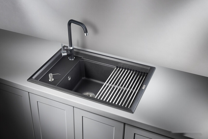 Кухонная мойка Granula KS-7305 (шварц)