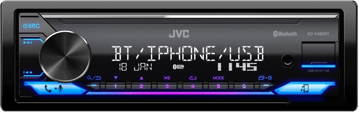 Автомагнитола JVC KD-X482BT