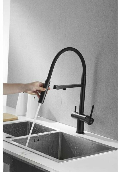 Смеситель Rose R958H (черный) Смеситель Rose R958H (черный)