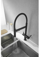 Смеситель Rose R958H (черный)