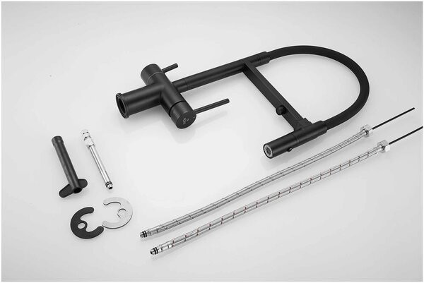 Смеситель Rose R958H (черный) Смеситель Rose R958H (черный)