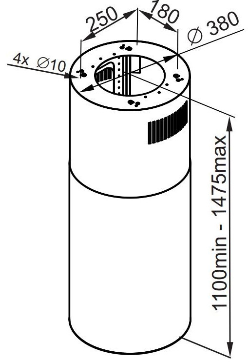 Вытяжка Maunfeld Lee Isla 39 (черный) Вытяжка Maunfeld Lee Isla 39 (черный)