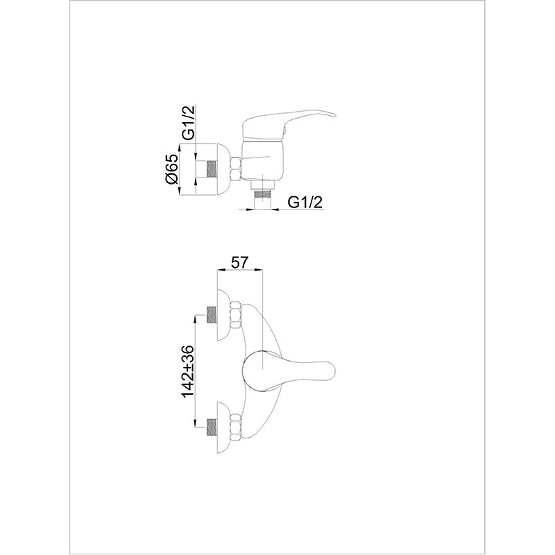 Смеситель Rubineta P-12/K Sher