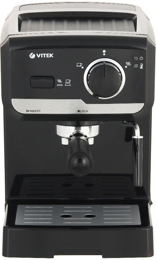 Рожковая кофеварка Vitek VT-1502 BK Рожковая кофеварка Vitek VT-1502 BK