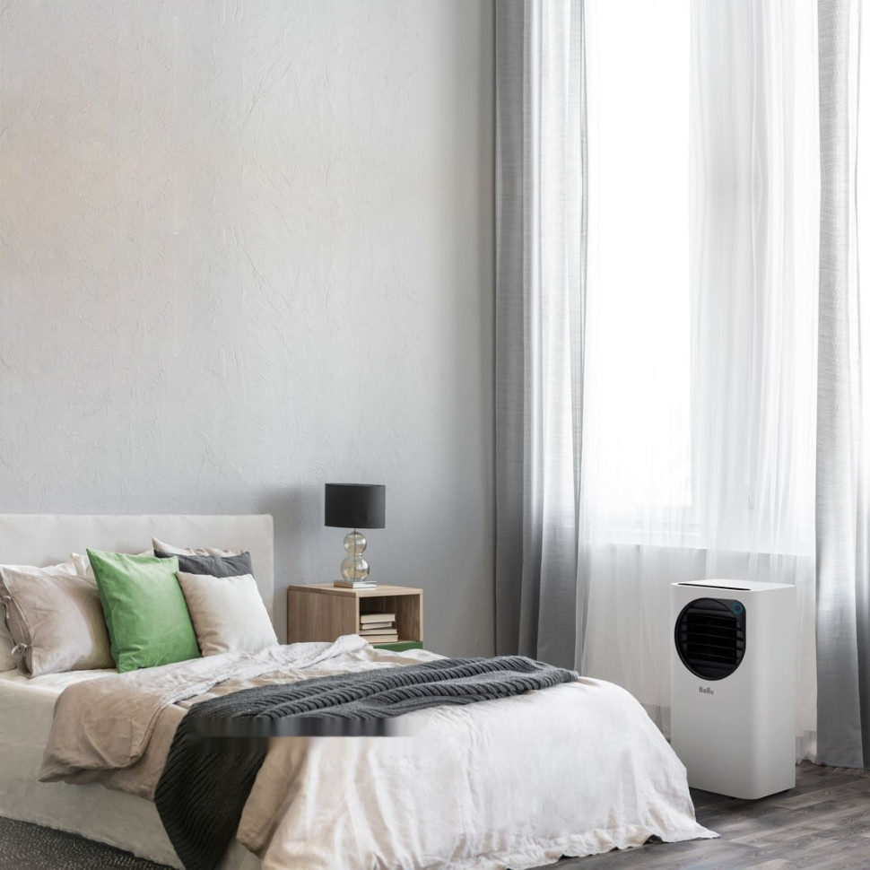 Мобильный кондиционер Ballu Eclipse BPAC-10 EPW/N6 white Мобильный кондиционер Ballu Eclipse BPAC-10 EPW/N6 white