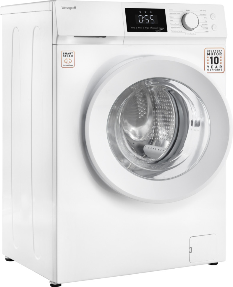 Стиральная машина Weissgauff WM 45127 Inverter Steam Touch Стиральная машина Weissgauff WM 45127 Inverter Steam Touch