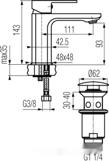 Смеситель Valvex Loft Gold 2455800 Смеситель Valvex Loft Gold 2455800