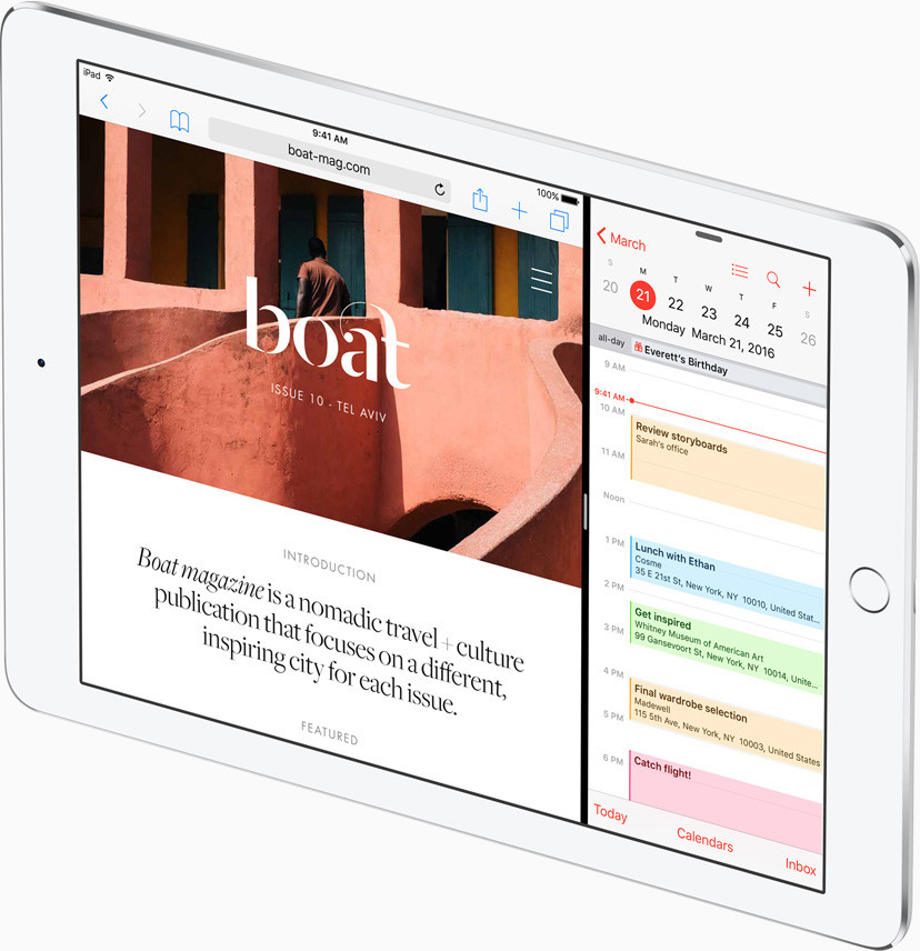 Планшет Apple iPad Pro 9.7 32Gb Wi-Fi (Silver) (MLMP2) Планшет Apple iPad Pro 9.7 32Gb Wi-Fi (Silver) (MLMP2)