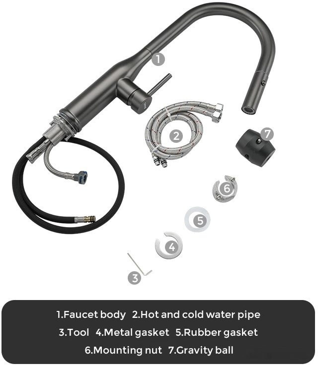 Смеситель Gappo G4398-41 Смеситель Gappo G4398-41