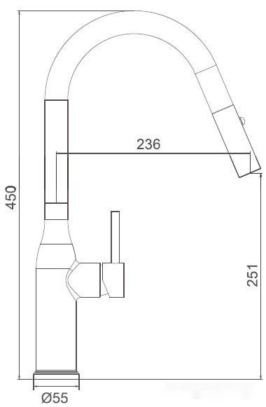Смеситель Gappo G4398-41 Смеситель Gappo G4398-41