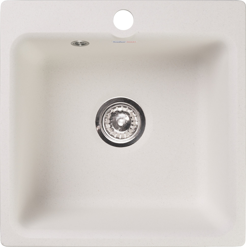 Кухонная мойка GranFest Smart GF-SM430 (White)