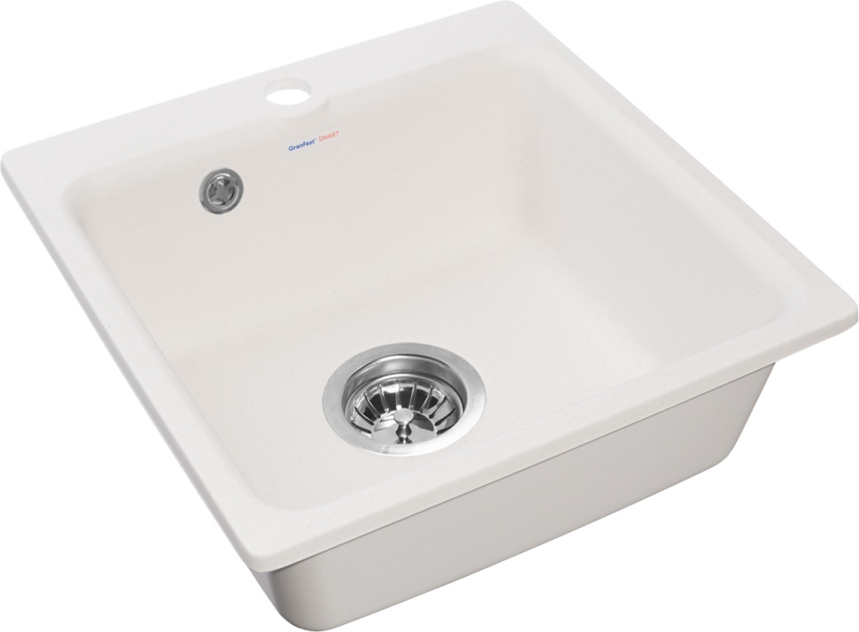 Кухонная мойка GranFest Smart GF-SM430 (White) Кухонная мойка GranFest Smart GF-SM430 (White)