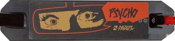 Самокат Novatrack Psycho 50/100 100A.PSYCHOP2.BZ22 (черный/бронзовый)