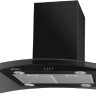 Вытяжка Maunfeld Ancona PlusA Isla 90 черный/черное стекло