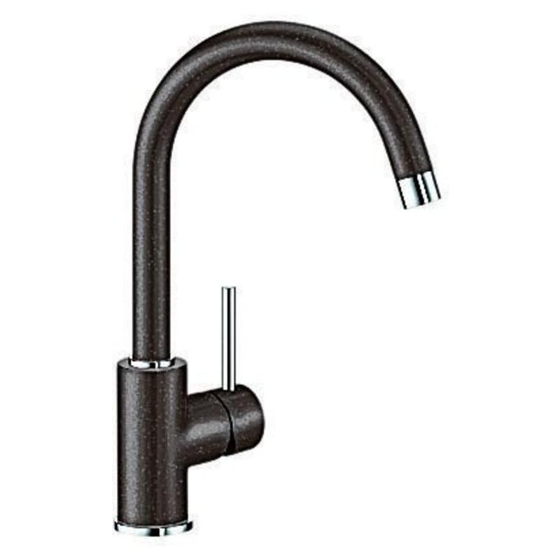 Смеситель Blanco Mida-S (гранит) антрацит