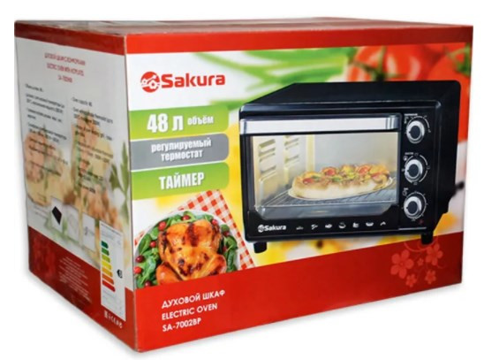 Мини-печь Sakura SA-7002BP Мини-печь Sakura SA-7002BP