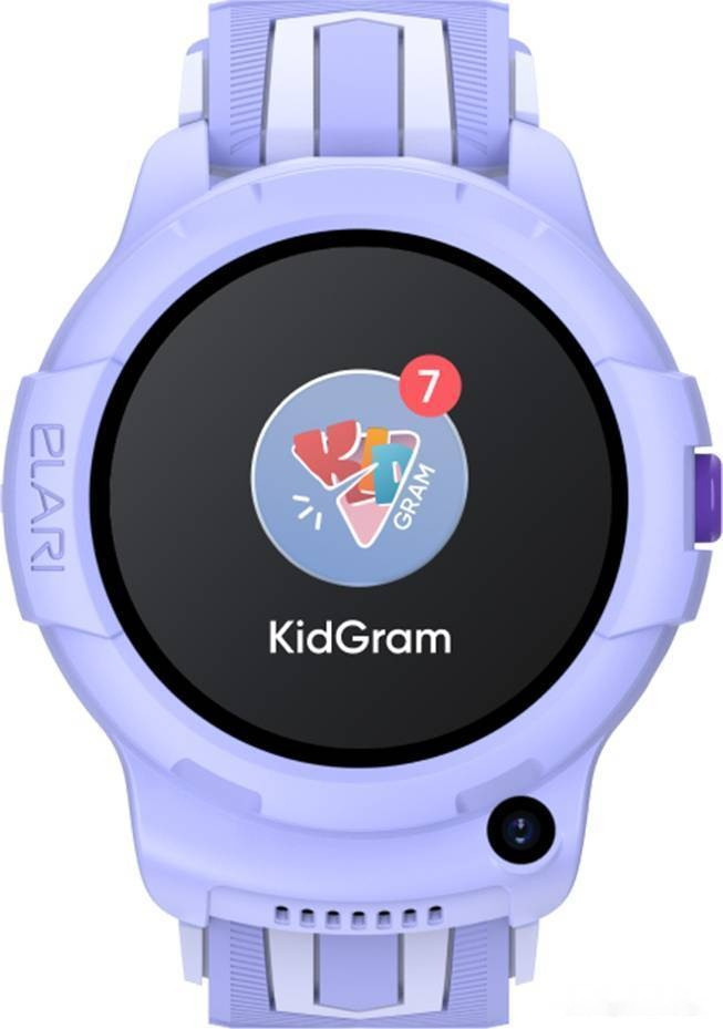 Детские умные часы Elari KidPhone 4G Wink (сиреневый)