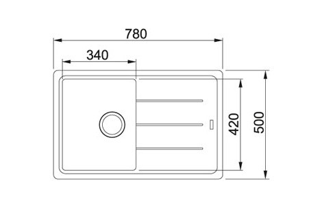 Кухонная мойка Franke BFG 611 шоколад Кухонная мойка Franke BFG 611 шоколад