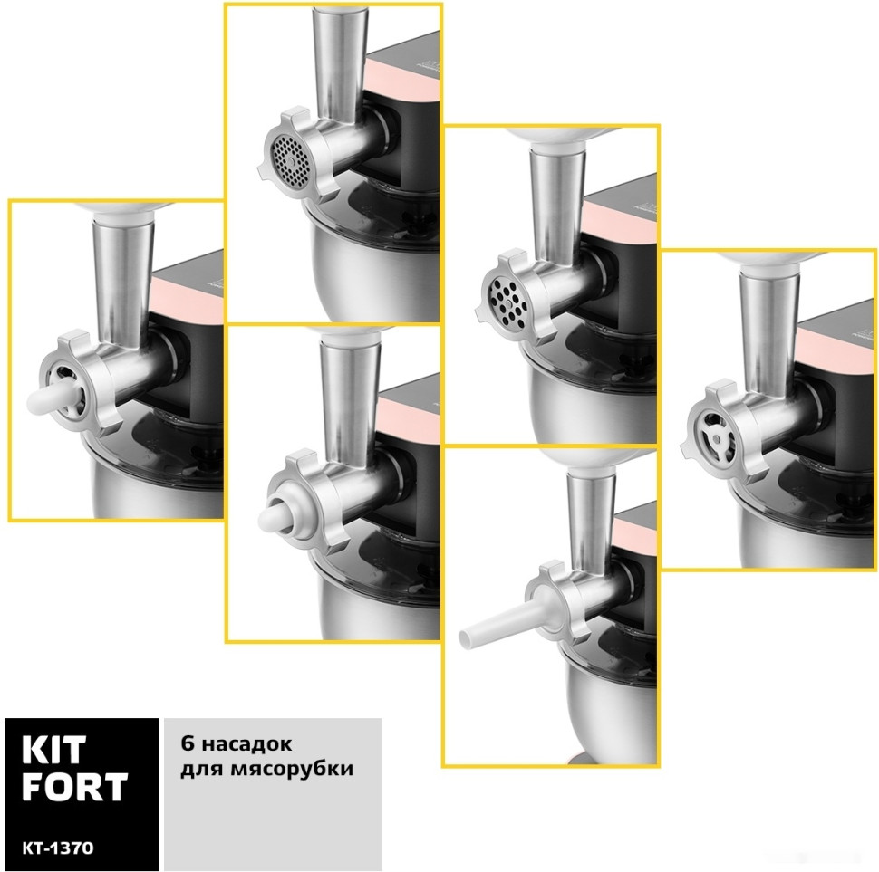 Кухонный комбайн Kitfort KT-1370