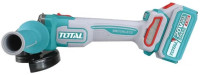 Угловая шлифмашина Total TAGLI211542 (с 1-им АКБ, кейс)