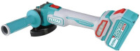 Угловая шлифмашина Total TAGLI211542 (с 1-им АКБ, кейс)