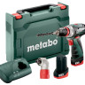 Дрель-шуруповерт Metabo PowerMaxx BS Quick Basic 600156950 (с 2-мя АКБ, кейс, 2 патрона) Дрель-шуруповерт Metabo PowerMaxx BS Quick Basic 600156950 (с 2-мя АКБ, кейс, 2 патрона)