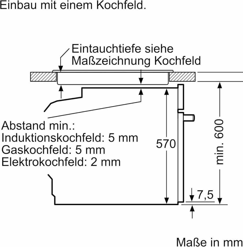 Духовой шкаф Bosch Serie 2 HBA571BB4
