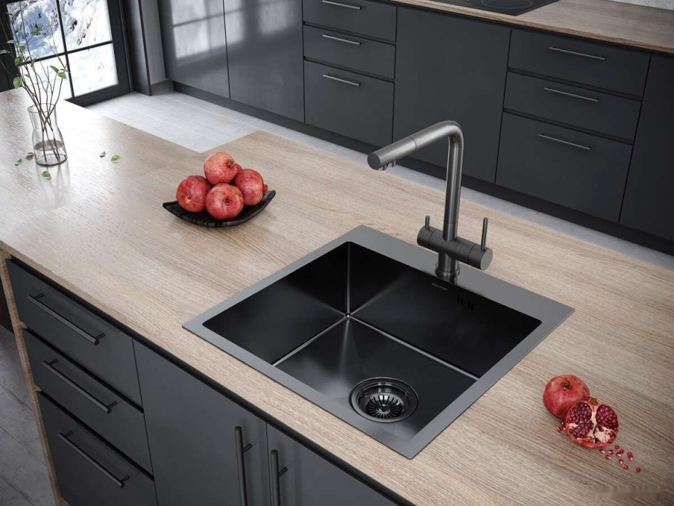 Кухонная мойка Paulmark PM215951-GM Кухонная мойка Paulmark PM215951-GM