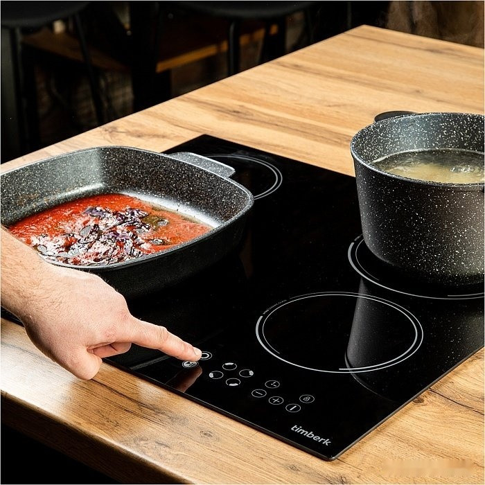 Варочная панель Timberk T-HE4GL71 Варочная панель Timberk T-HE4GL71