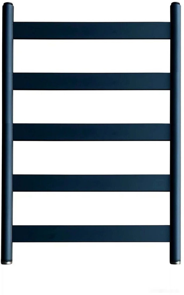 Полотенцесушитель Ростела Престиж нижнее подключение 1" 5 перекладин 50x80 см (черный) Полотенцесушитель Ростела Престиж нижнее подключение 1" 5 перекладин 50x80 см (черный)