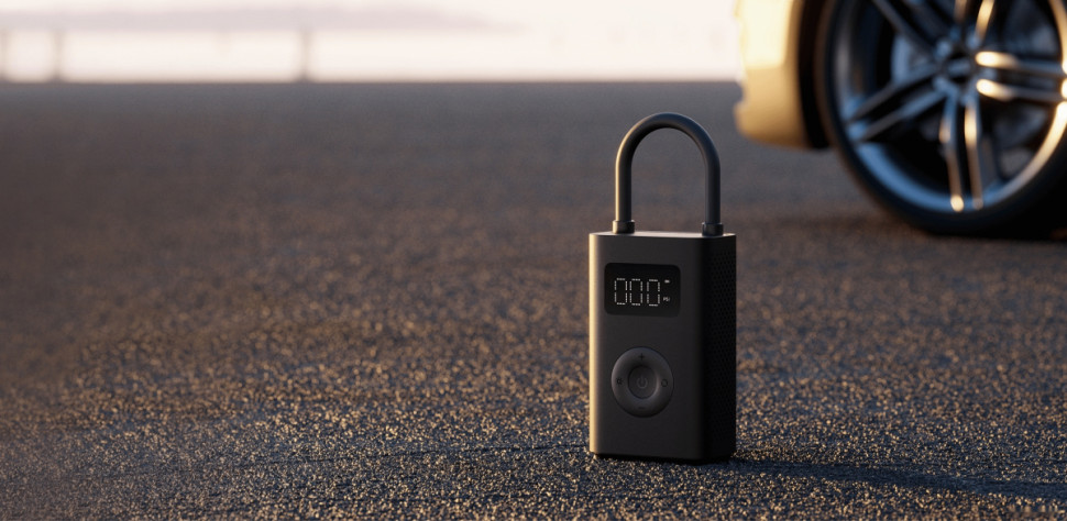 Велокомпрессор Xiaomi Mi Portable Electric Air Compressor 2 BHR7112GL (международная версия) Велокомпрессор Xiaomi Mi Portable Electric Air Compressor 2 BHR7112GL (международная версия)