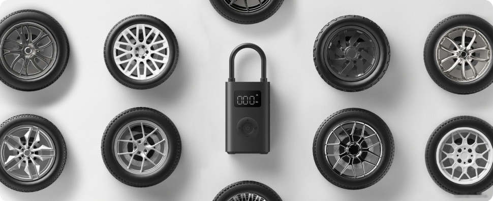 Велокомпрессор Xiaomi Mi Portable Electric Air Compressor 2 BHR7112GL (международная версия) Велокомпрессор Xiaomi Mi Portable Electric Air Compressor 2 BHR7112GL (международная версия)