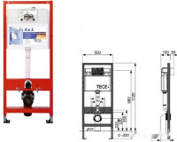 Система инсталляции Tece 9.400.407 (без кнопки смыва)