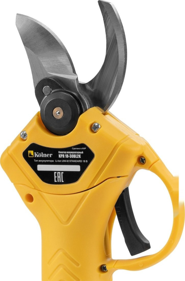 Секатор Kolner KPR 18-30BL2K (с 2-мя АКБ, кейс) Секатор Kolner KPR 18-30BL2K (с 2-мя АКБ, кейс)