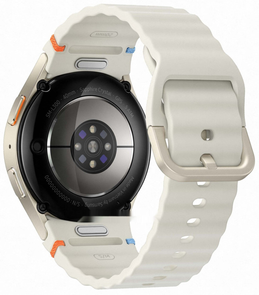 Умные часы Samsung Galaxy Watch7 40 мм LTE (белое золото) Умные часы Samsung Galaxy Watch7 40 мм LTE (белое золото)