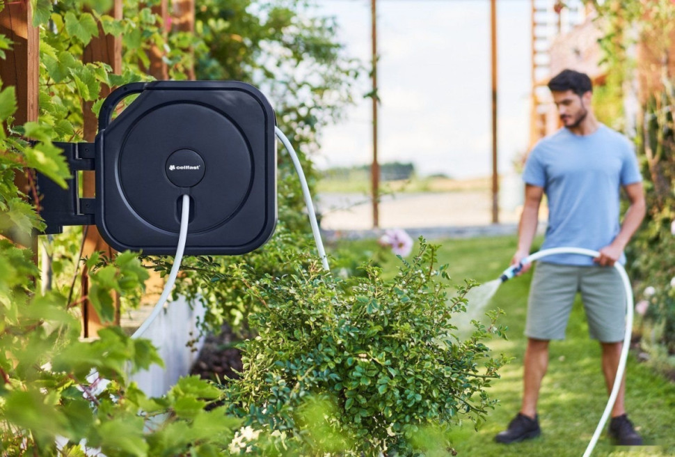 Катушка для шланга Cellfast Ergo 1/2" 55-420 Катушка для шланга Cellfast Ergo 1/2" 55-420