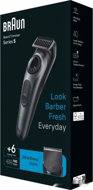 Машинка для стрижки волос Braun BT5450