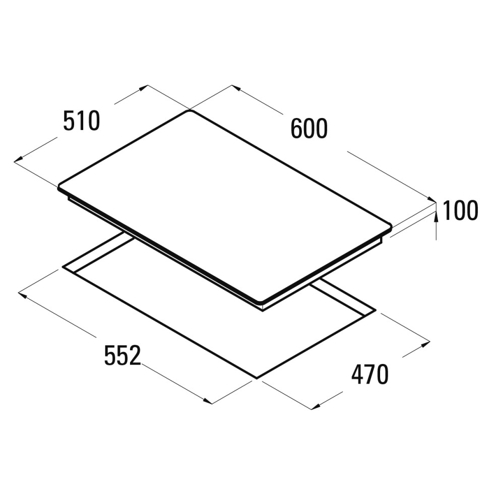 Варочная панель CATA CI 631 A 08041412 Варочная панель CATA CI 631 A 08041412