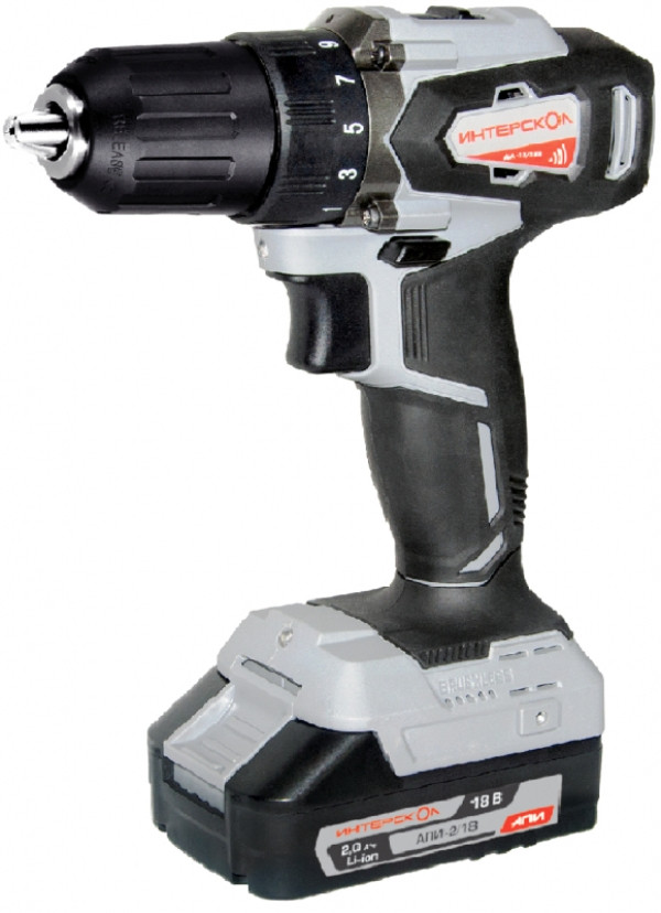 Дрель-шуруповерт Интерскол ДАУ-13/18В