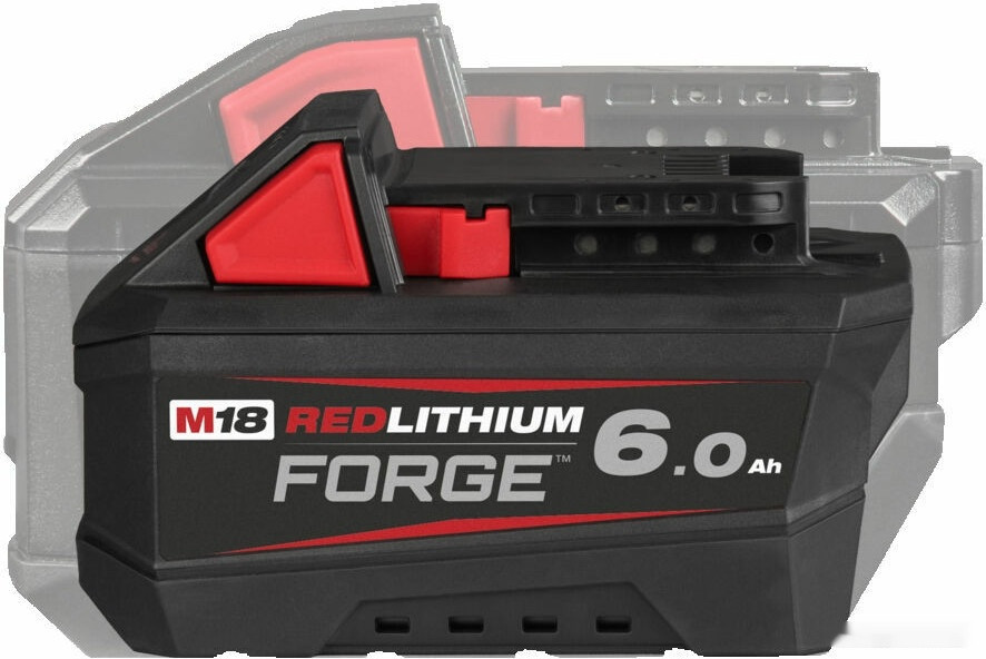 Аккумулятор для инструмента Milwaukee M18 Forge M18FB6 4932492533 (18В/6 Ач) Аккумулятор для инструмента Milwaukee M18 Forge M18FB6 4932492533 (18В/6 Ач)