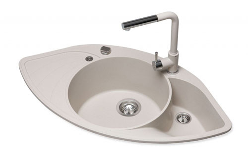 Кухонная мойка AquaSanita Papillon SCP 151 111 AW silica