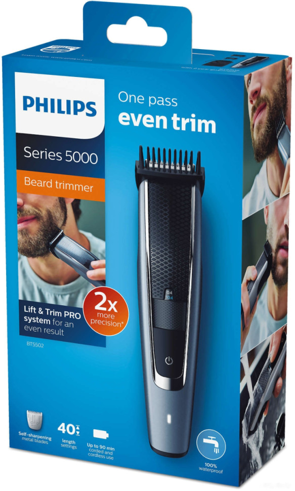 Машинка для стрижки волос Philips BT5502/15 Машинка для стрижки волос Philips BT5502/15