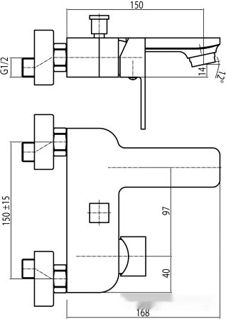 Смеситель Valvex Loft Gold 2455810 Смеситель Valvex Loft Gold 2455810