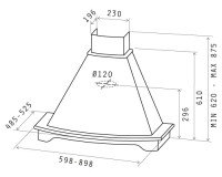 Вытяжка Elica CORALINE WH/A/60