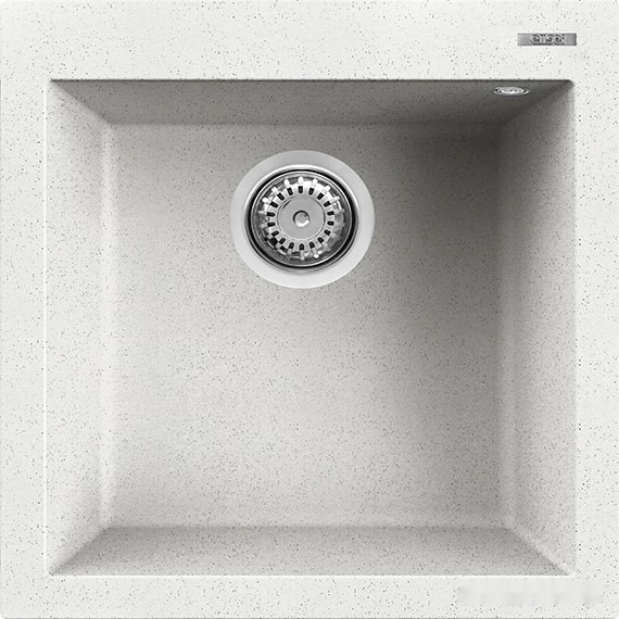 Кухонная мойка Elleci Quadra 102 G52 Bianco Pietra