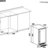 Винный шкаф Temptech SOMQ38DRB-24