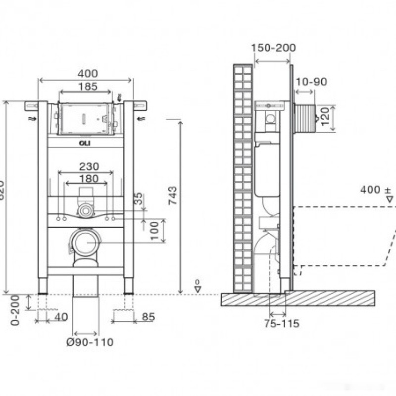 Система инсталляции OLI 820 expert plus [721703]