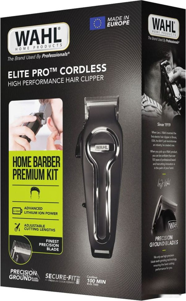 Машинка для стрижки волос Wahl 20606-0460 Elite Pro Cordless