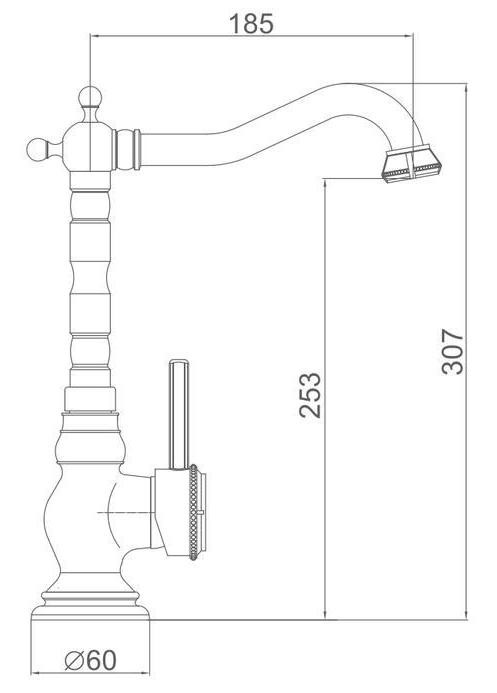 Смеситель Gerhans K18 K14218 Смеситель Gerhans K18 K14218