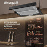 Вытяжка Weissgauff TEL 600 2M Black Glass